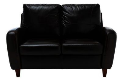 Heart of House Harrow Leather Regular Sofa - Chocolate